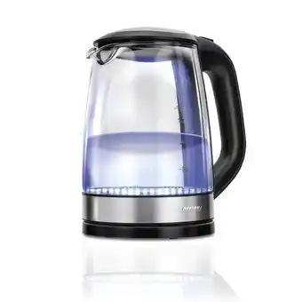 Brico Depôt Hervidor agua cristal 1,7l resistencia oculta mpm mcz-78 transparente 2200w oferta
