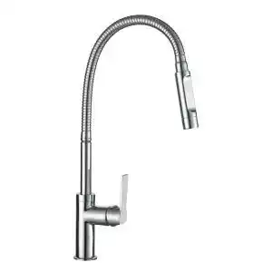 Brico Depôt Grifo mezclador de fregadero alto caño flexible koncerto by eurosanit oferta