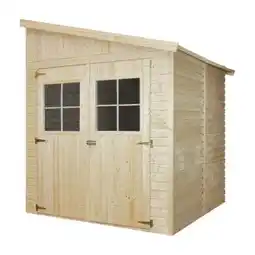 Brico Depôt Cobertizo de madera - 220 x 218 cm / 4.1 m² - timbela m338a oferta