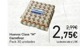 Carrefour Carrefour Huevos Clase "M" oferta