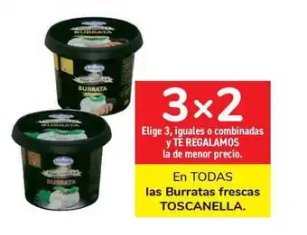 Carrefour En Todas Las Burratas Frescas Toscanella oferta