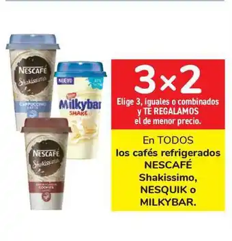 Carrefour En Todos Los Cafés Refrigerados Nescafé Shakissimo, Nesquik O Milkybar oferta