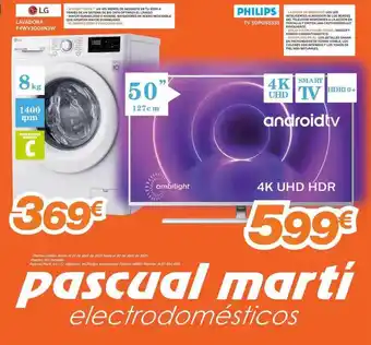 Pascual Martí Philips TV 50PUS8535 oferta