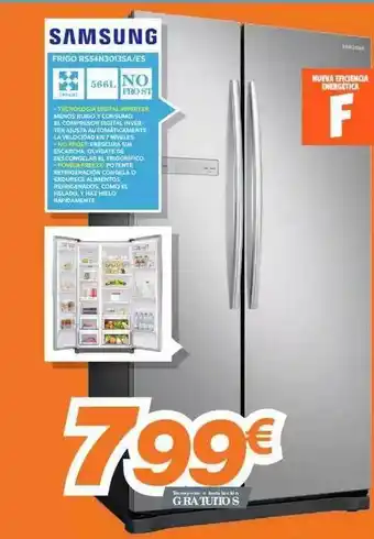 Pascual Martí Samsung Frigo Rs54n3013sa ̸ Es oferta