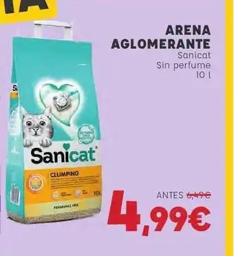 Kiwoko Arena Aglomerante Sanicat Sin Perfume 10l oferta