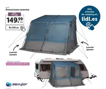 Lidl Crivit Avancé Para Caravana oferta