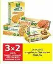 Carrefour En todas las galletas diet nature gullón oferta