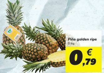 Carrefour Piña golden ripe oferta