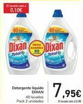 Carrefour Detergente líquido dixan oferta