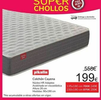 Carrefour Pikolin colchón cayena oferta