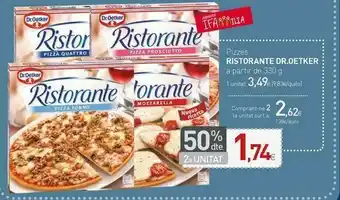 Condis Pizzas ristorante dr oetker a partir 330 g oferta
