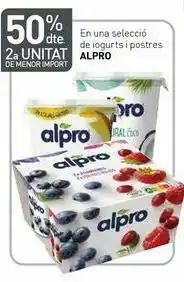 Condis En una selección de yogures y postres alpro oferta