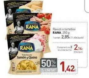 Condis Raviolis o tortellini rana, 250 g oferta