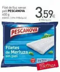 Condis Filetes de merluza sin piel pescanova 400 g oferta