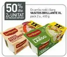 Condis En arroz redondo y largo vasitos brillante xl pack 2 u., 400 g oferta