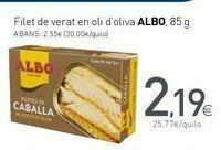 Condis Filete de caballa en aceite de oliva albo, 85 g oferta