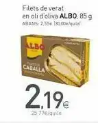 Condis Filete de caballa en aceite de oliva albo, 85 g oferta