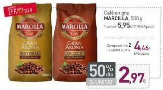 Condis Café en grano marcilla, 500 g oferta