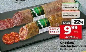 Dia Chorizo oferta