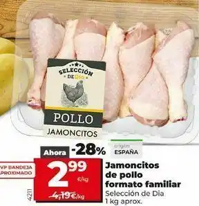 Jamoncitos de pollo