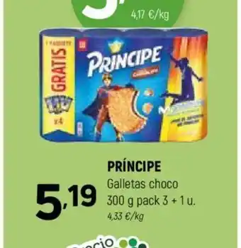 Coviran PRÍNCIPE Galletas choco oferta