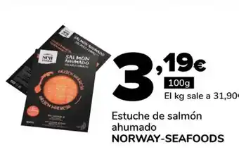 Supeco Estuche de salmón ahumado oferta