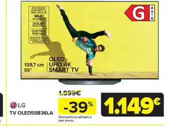 Carrefour TV OLED55B36LA oferta
