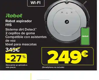 Carrefour Robot aspirador 1115 oferta