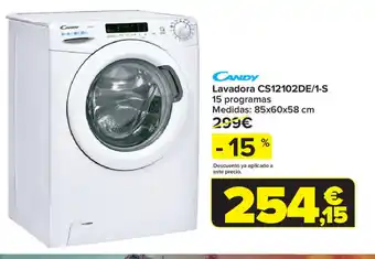 Carrefour Lavadora CS12102DE/1-S oferta