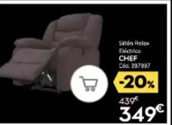 Conforama Sillon relax oferta