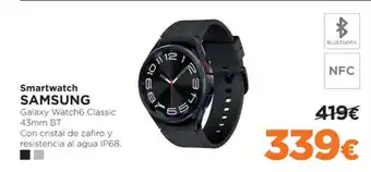 El Corte Inglés Smartwatch SAMSUNG oferta