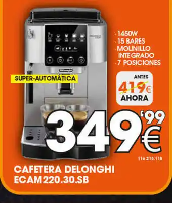 Expert CAFETERA DELONGHI ECAM 220.30.SB oferta
