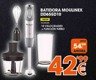 Expert BATIDORA MOULINEX DD655D10 oferta