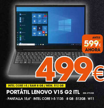 Expert PORTÁTIL LENOVO V15 G2 ITL oferta