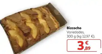 Alcampo Bizcocho oferta