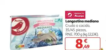 Alcampo Langostino mediano oferta