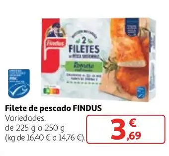 Alcampo Filete de pescado FINDUS oferta