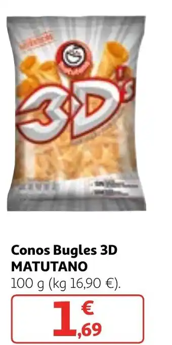 Alcampo Conos Bugles 3D MATUTANO oferta