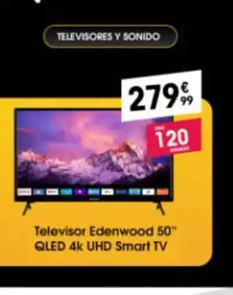 Electro Depot Televisor Edenwood 50" QLED 4k UHD Smart TV oferta