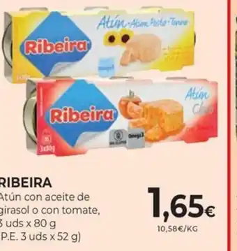 CashDiplo RIBEIRA Atún con aceite de girasol oferta