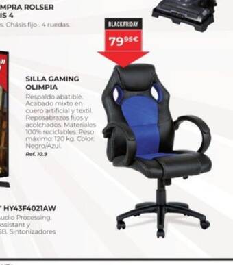 Coferdroza SILLA GAMING OLIMPIA oferta