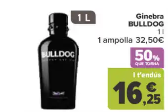Carrefour Ginebra BULLDOG oferta