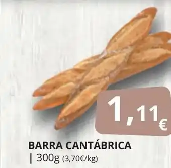 Supermercados MAS BARRA CANTÁBRICA oferta