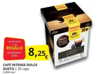 Supermercados MAS CAFÉ INTENSE DOLCE GUSTO oferta