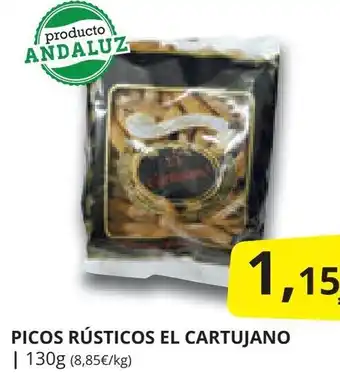 Supermercados MAS PICOS RÚSTICOS EL CARTUJANO oferta