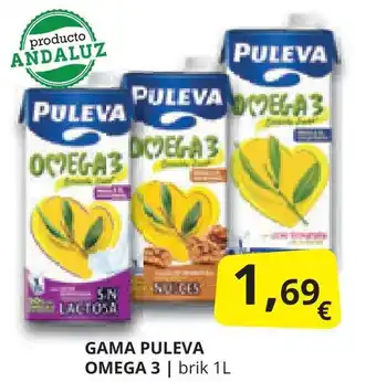Supermercados MAS GAMA PULEVA OMEGA 3 | brik 1L oferta