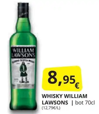 Supermercados MAS WHISKY WILLIAM LAWSONS | bot 70cl oferta