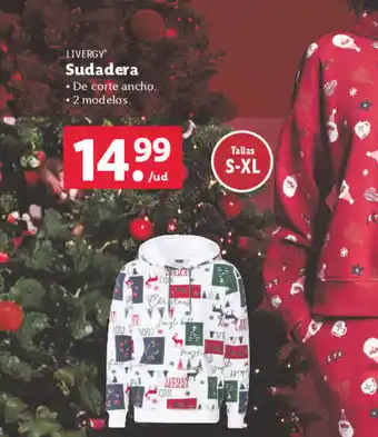 Lidl LIVERGY Sudadera oferta