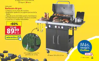 Lidl Grillmeister Barbacoa de gas oferta