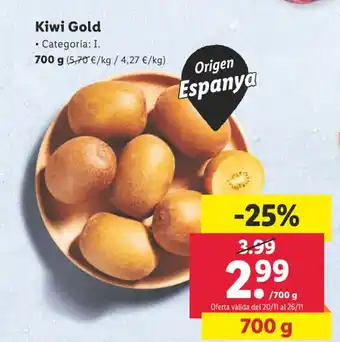 Lidl Kiwi Gold oferta